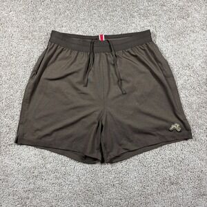 Tracksmith Mens Session Running Shorts Brown Tamarind Small 4 Inch Inseam Liner